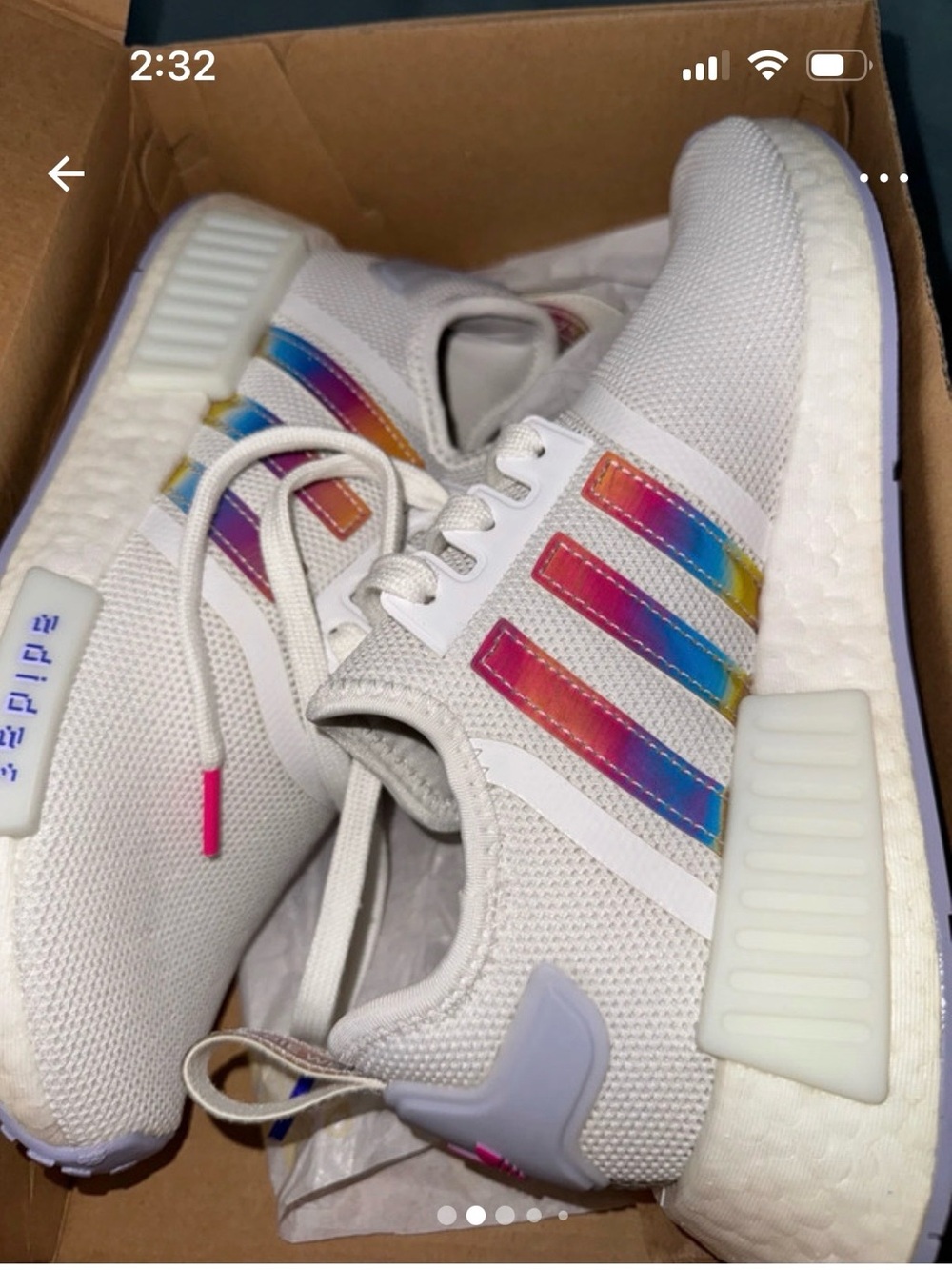 Adidas NMD R1 'White Iridescent' 2020